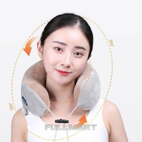 Бездротова подушка для шиї U-Shaped Massage Pillow Shake